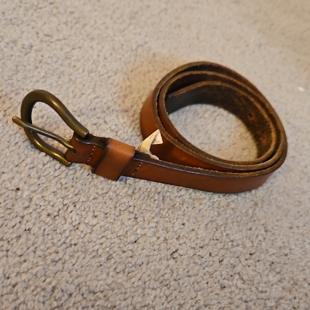LEVI'S Classic Brown Leather Belt